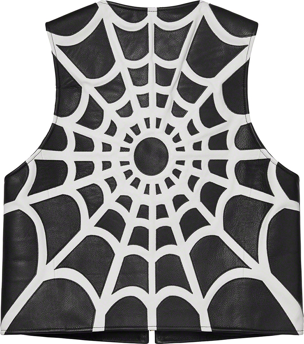 Supreme®/Vanson Leathers® Spider Web Vest view 9